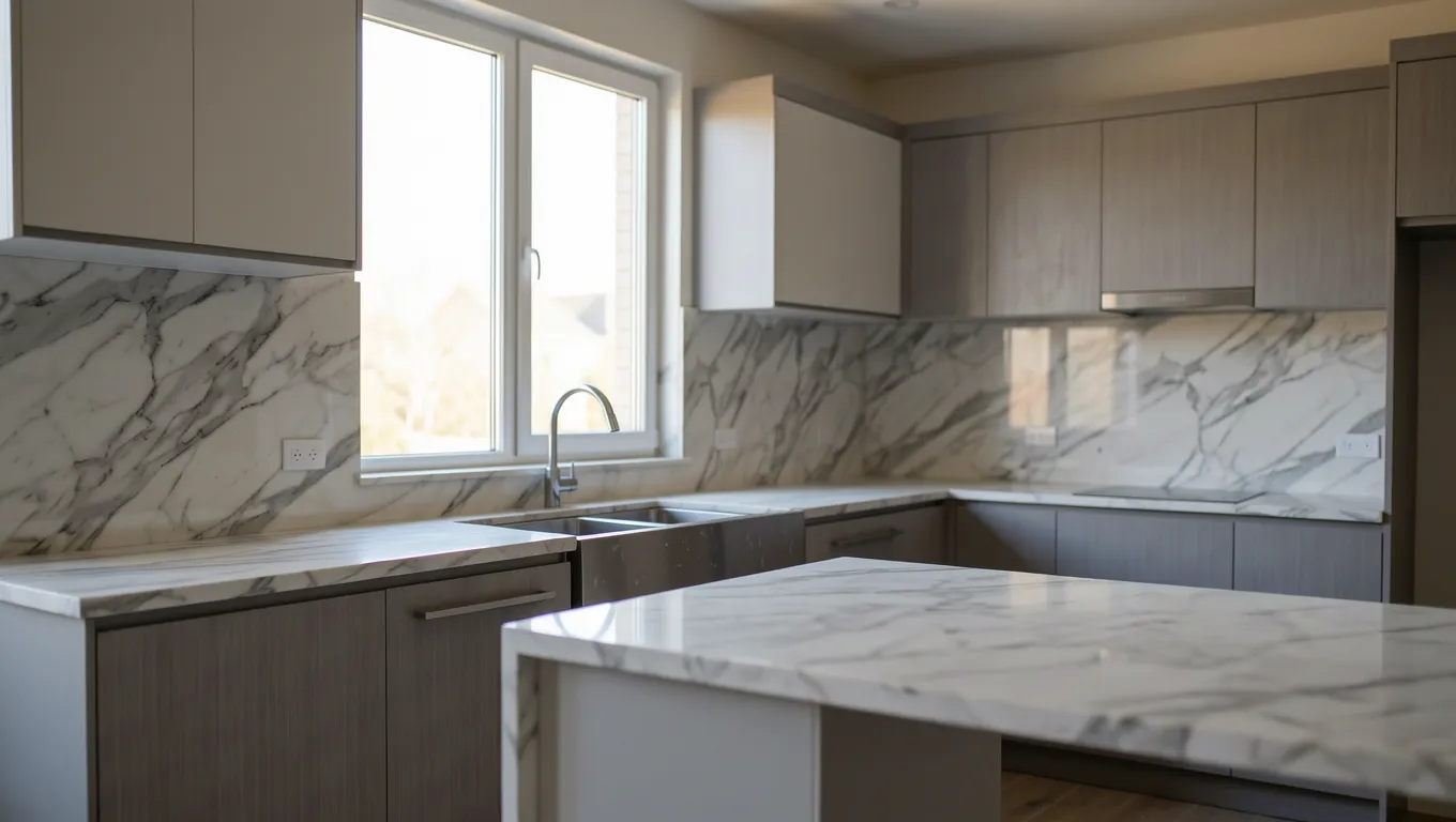 Modern kitchen remodel project funded by personal loans for 25000